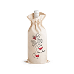 JEROME. 100% cotton bag for bottle 3